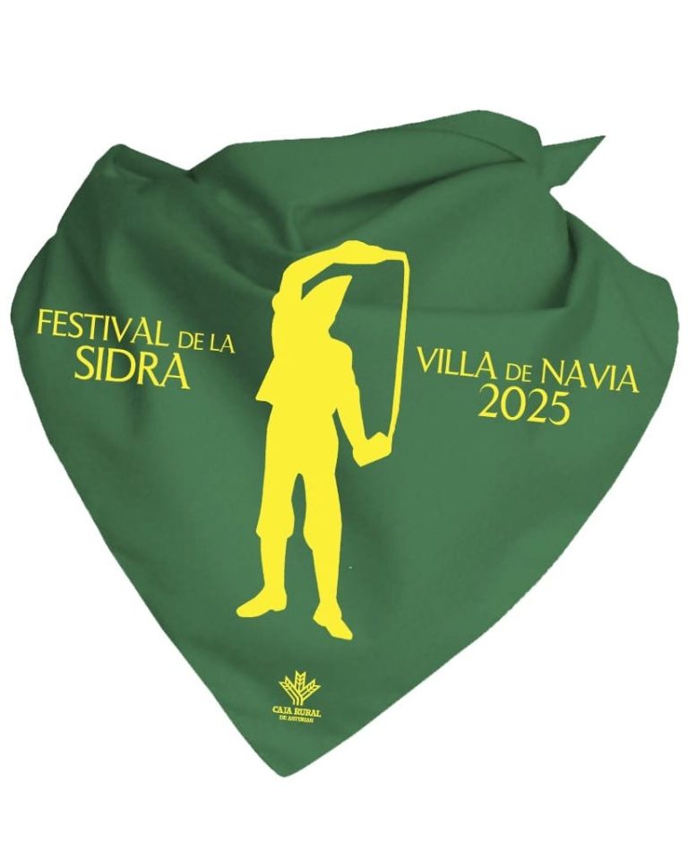 Pañoleta conmemorativa de la edición 2025 del Festival